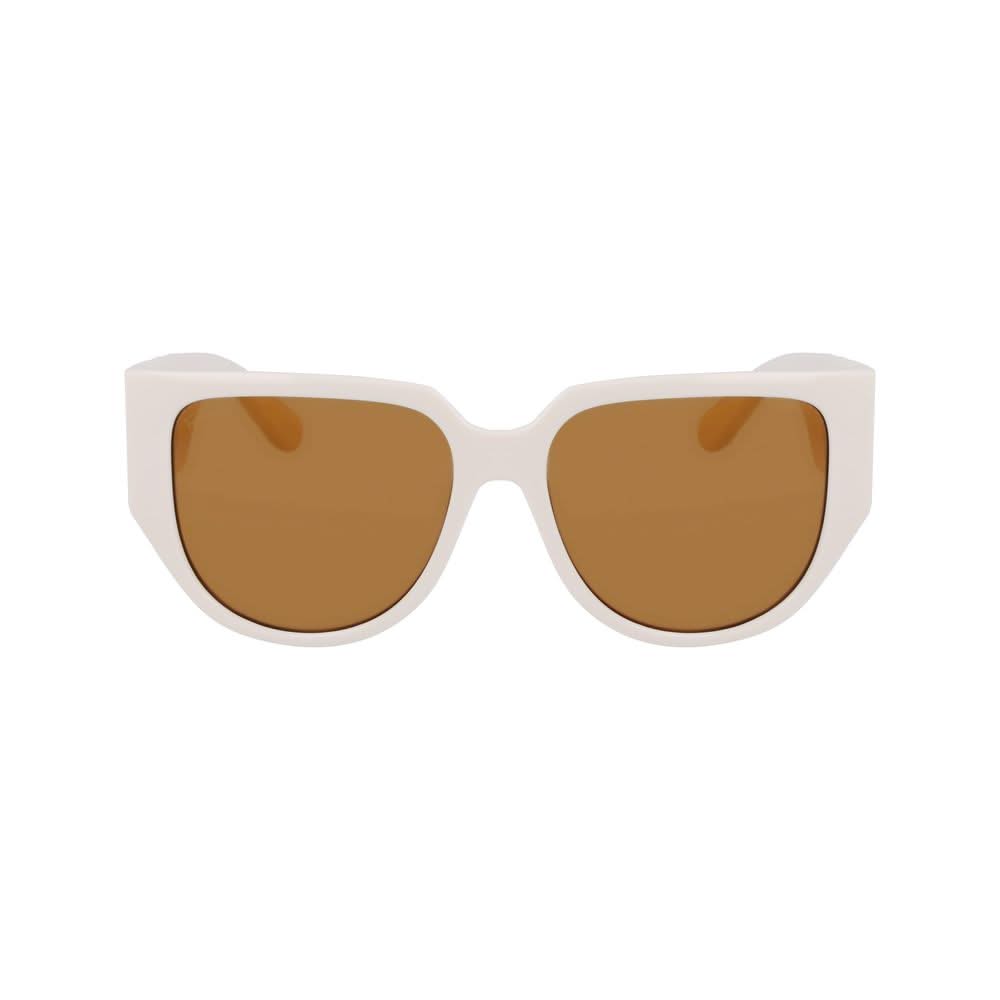 Ferragamo White Bio Injected Sunglasses