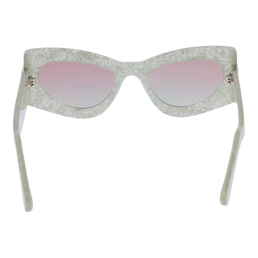 GCDS Silver Unisex Sunglasses