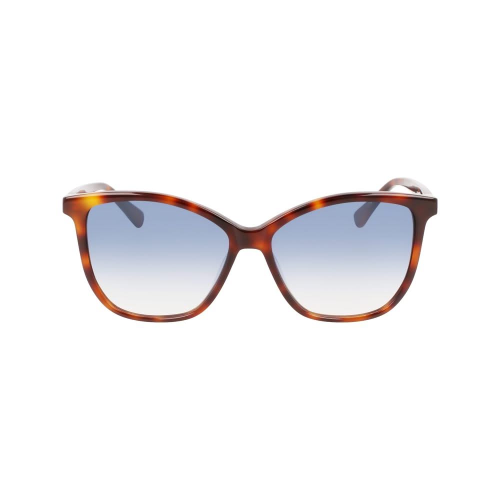 Longchamp Brown Haircalf Sunglasses