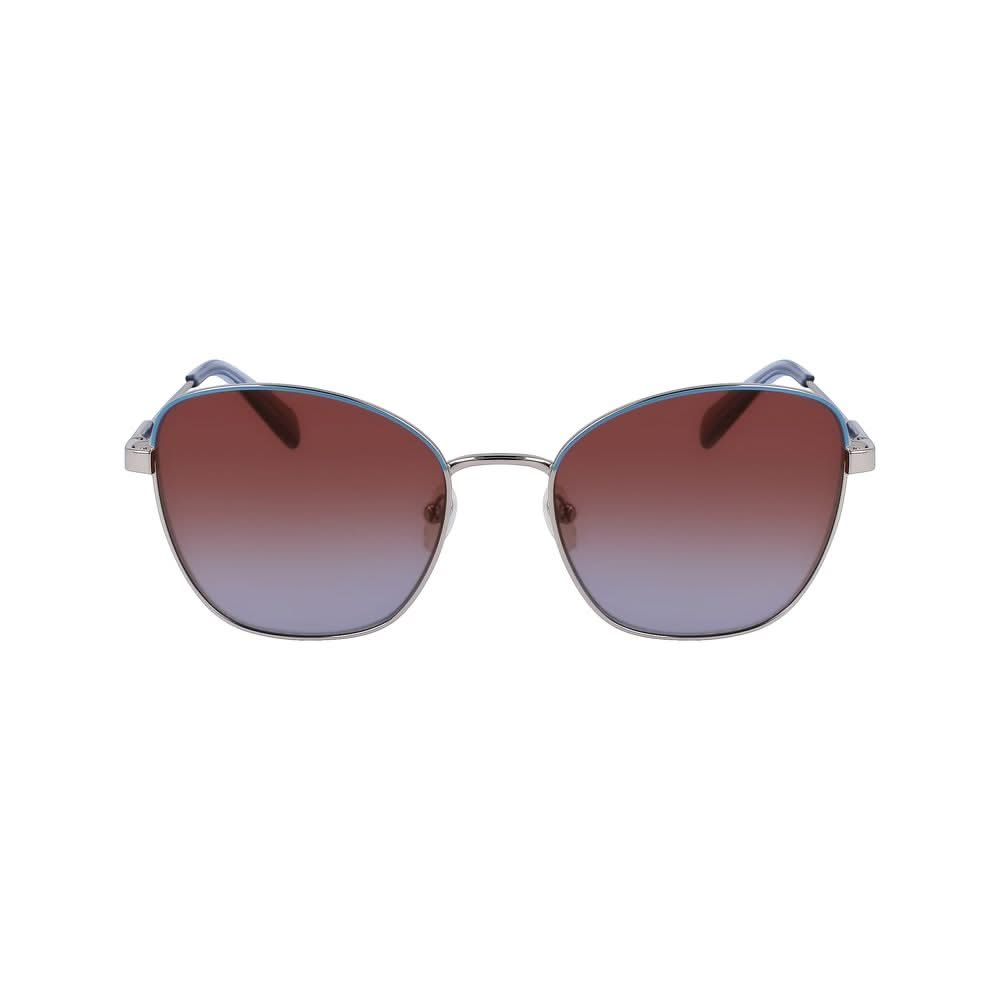 Longchamp Gray Metal Sunglasses