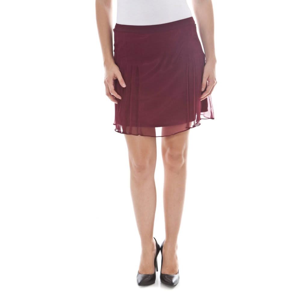 John Galliano Red Silk Women Skirt