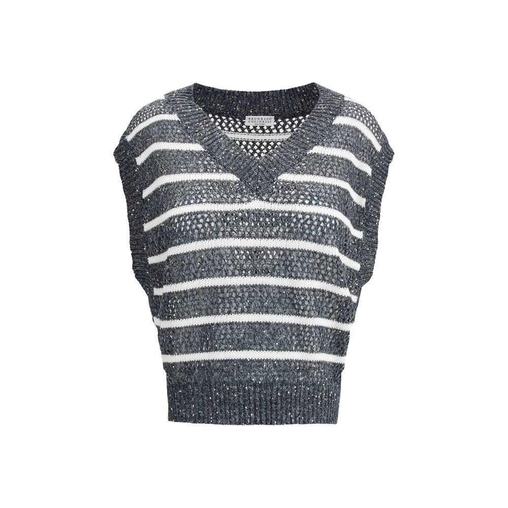 Brunello Cucinelli Striped Vest