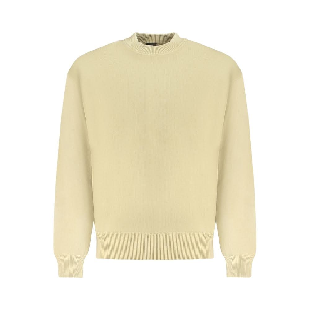 Hugo Boss Beige Cotton Men Sweater