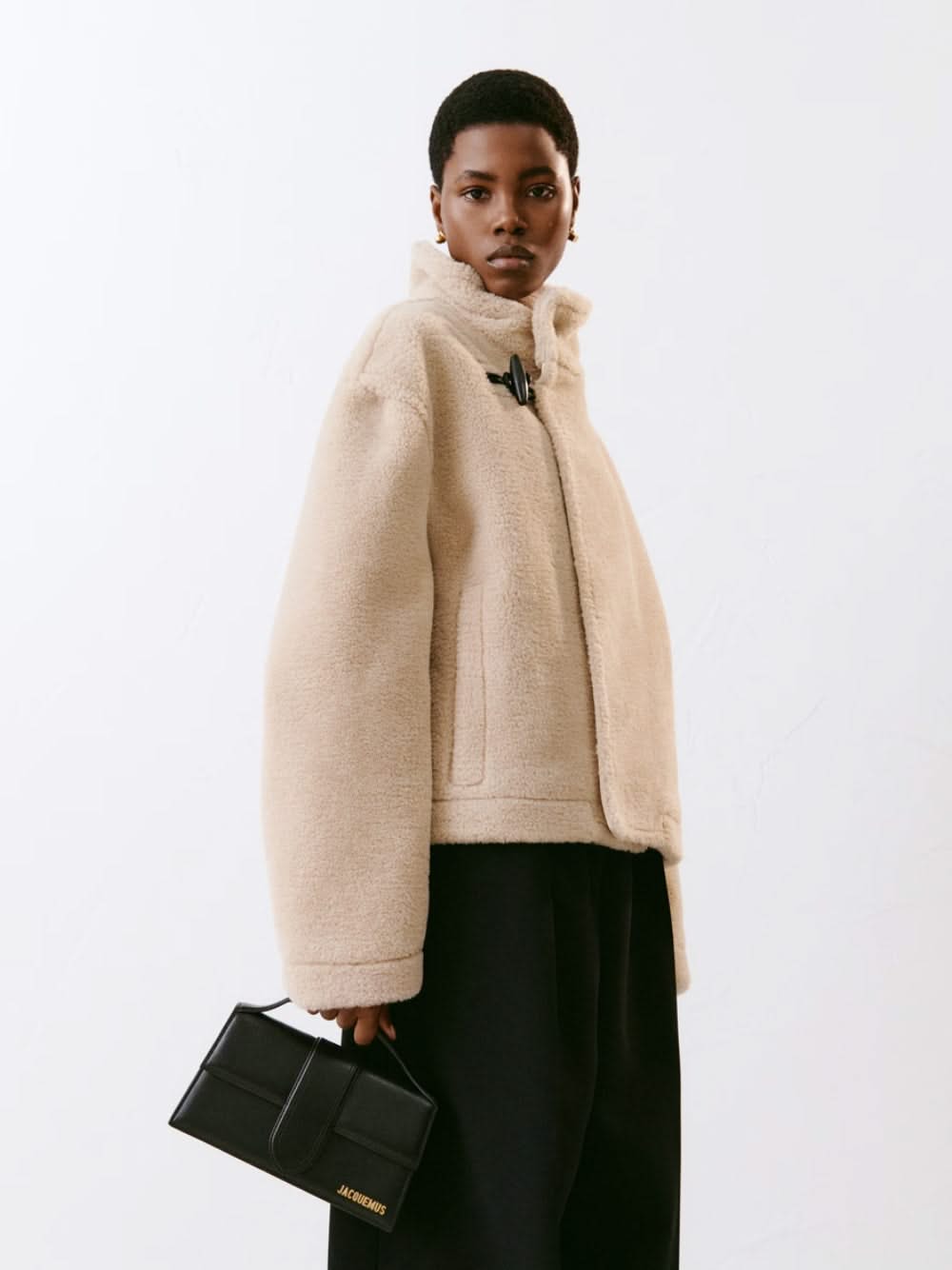 Jacquemus Le Grand Bambino Black Bag