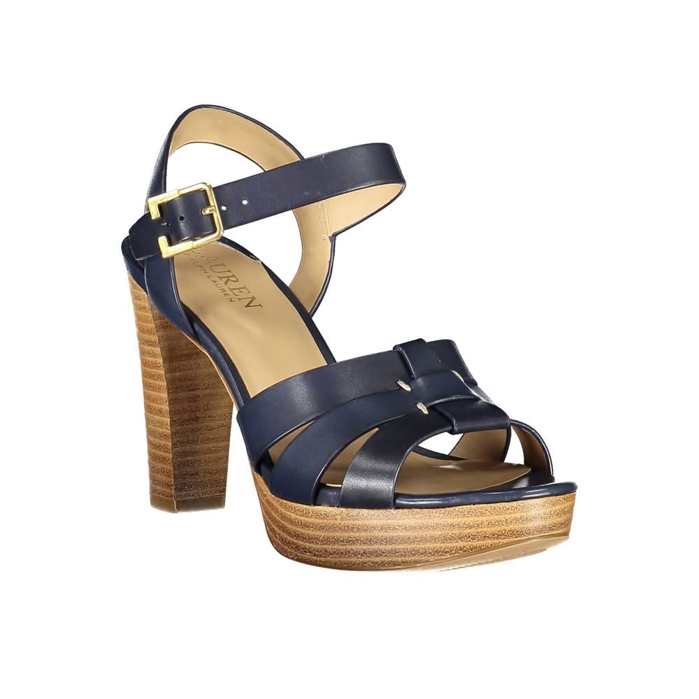 Ralph Lauren Blue Leather Sandalss