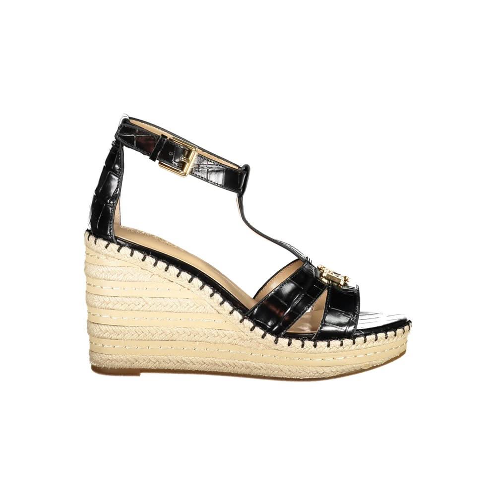 Ralph Lauren Black Polyester Sandals