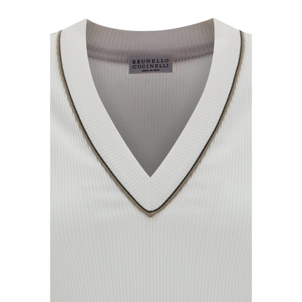 Brunello Cucinelli Ribbed Top