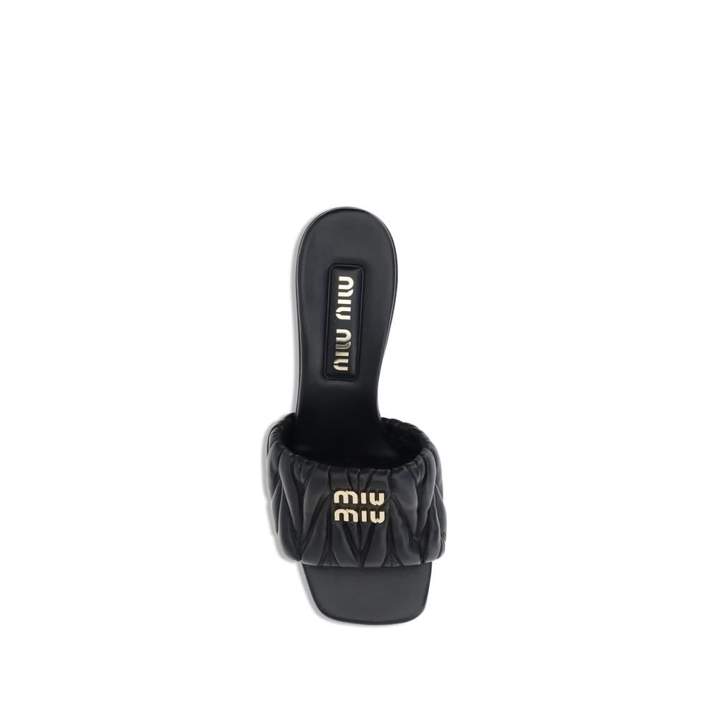 Miu Miu Logoed Sandalss