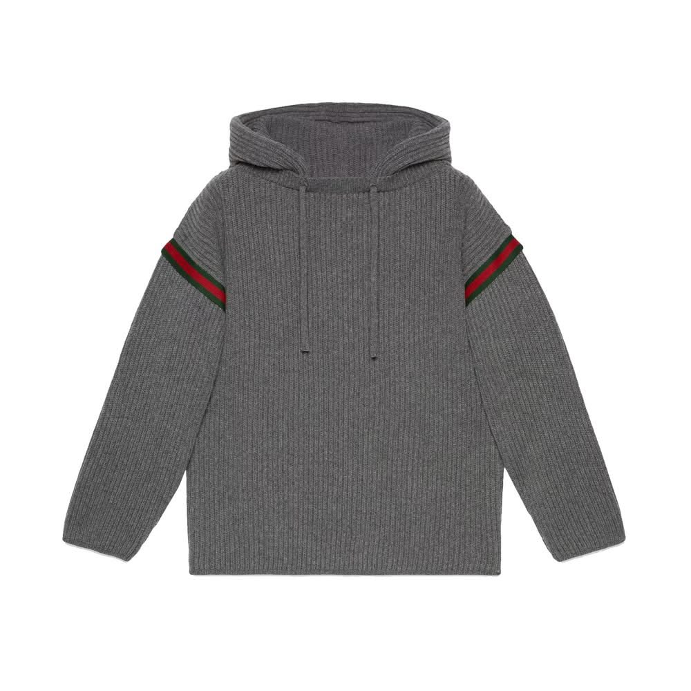 Gucci Wool Zipped Sweatshirt