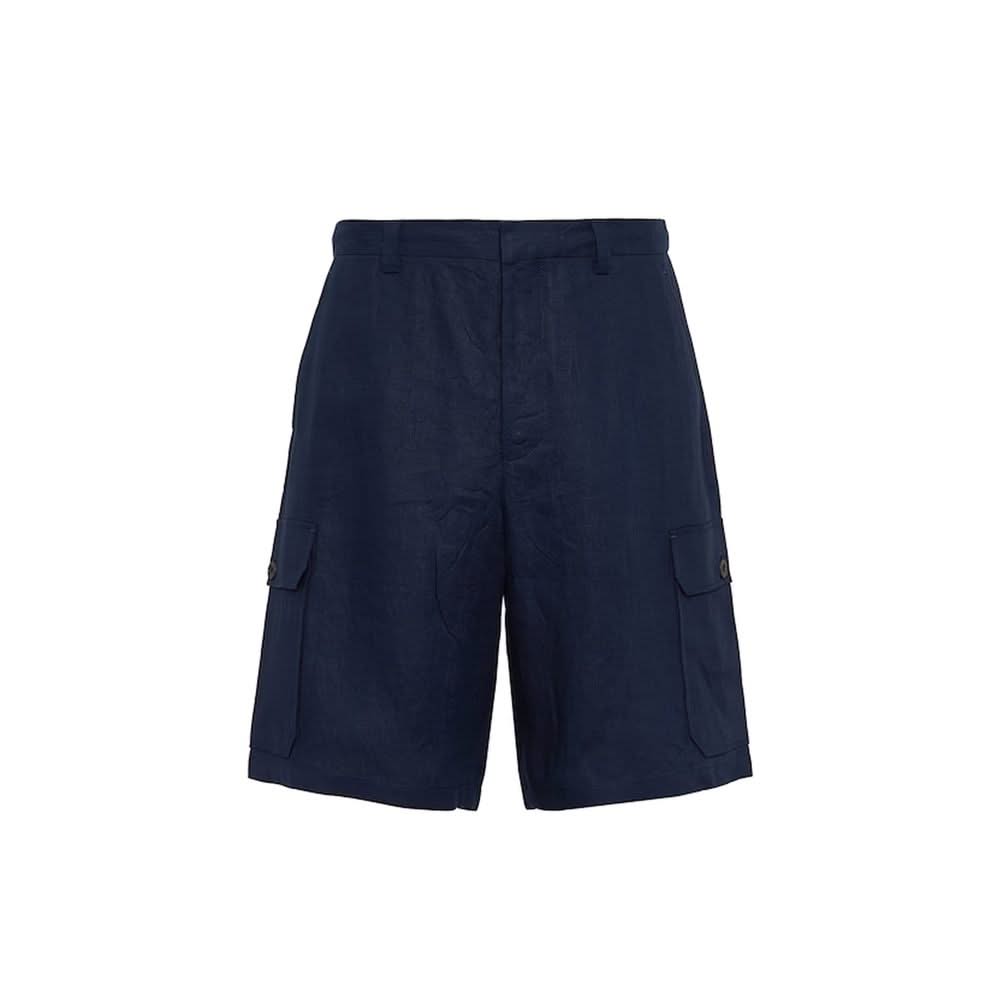 Prada Linen Bermuda
