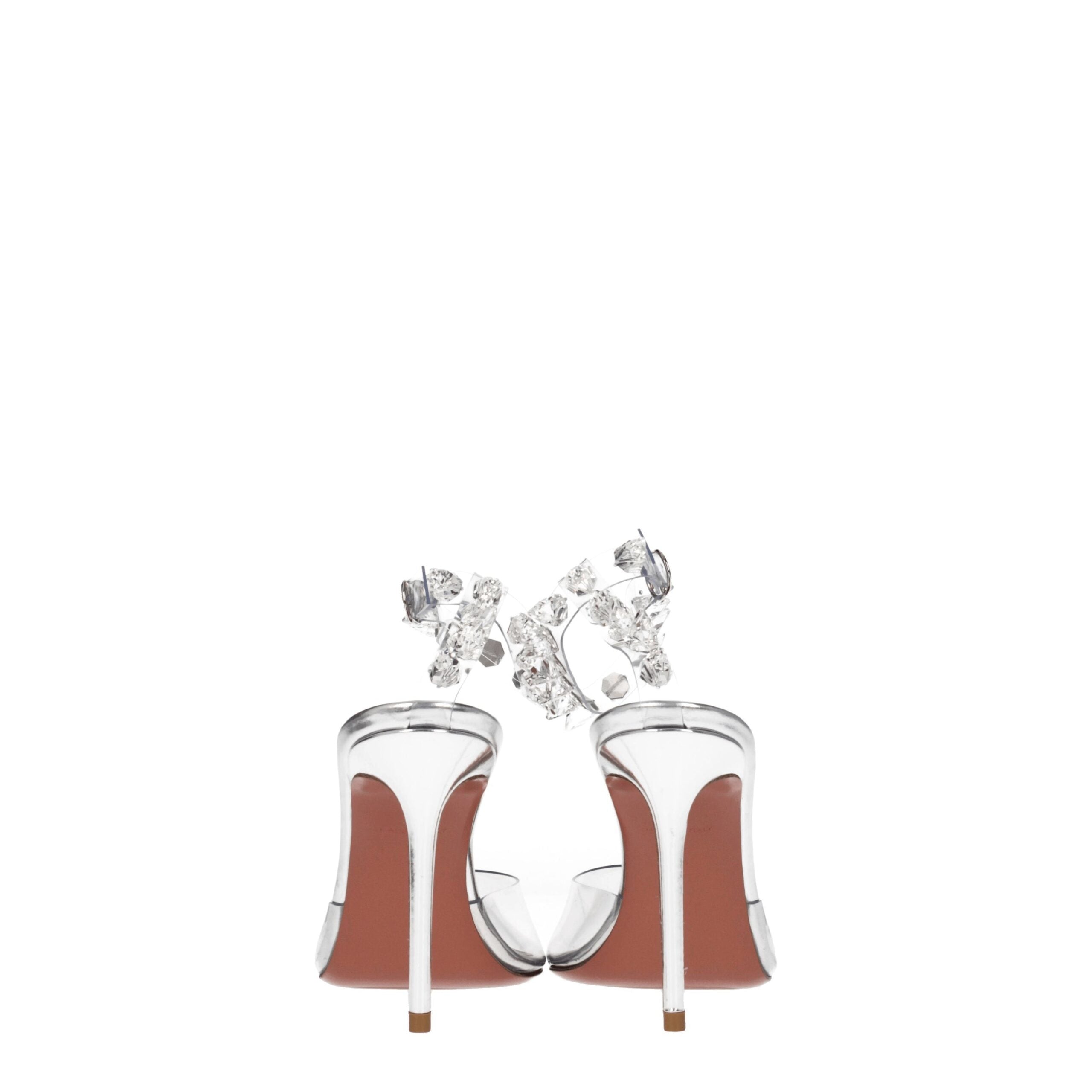 Amina Muaddi Transparent Pvc Sandal