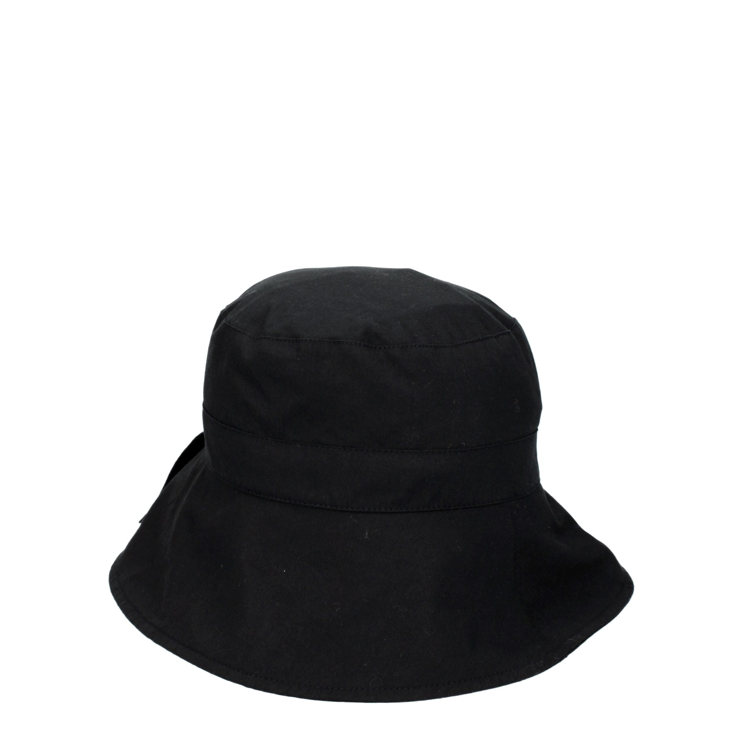 Jacquemus Black Cotton Hat