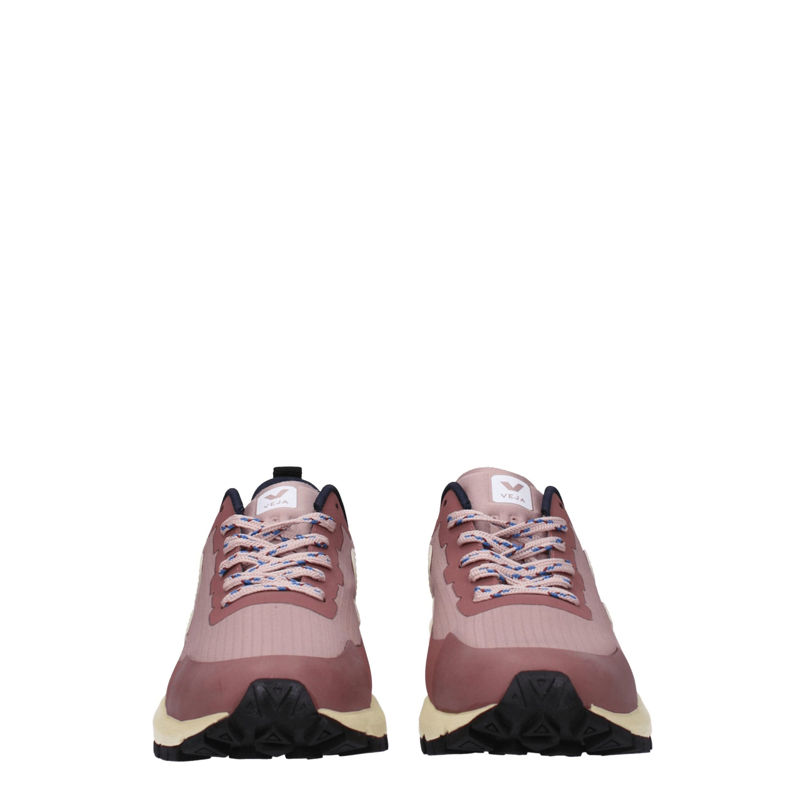 Veja Pink Fabric Sneakers