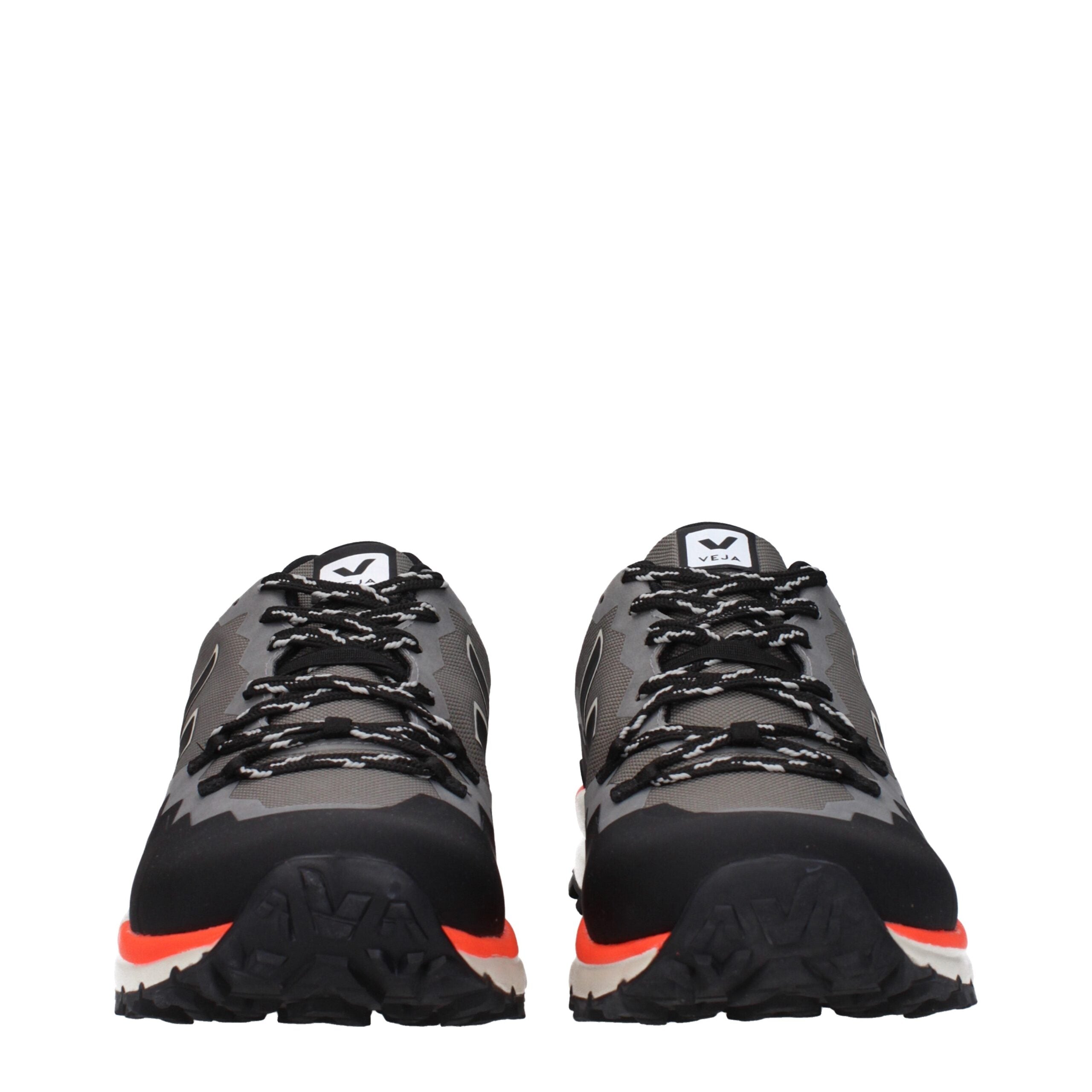 Veja Gray Fabric Sneakers