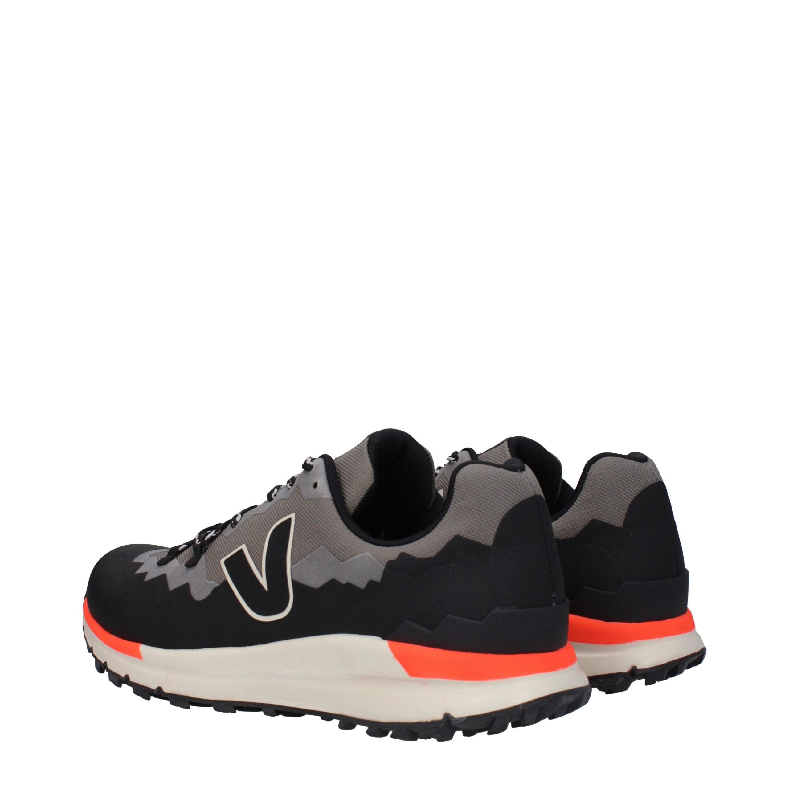 Veja Gray Fabric Sneakers