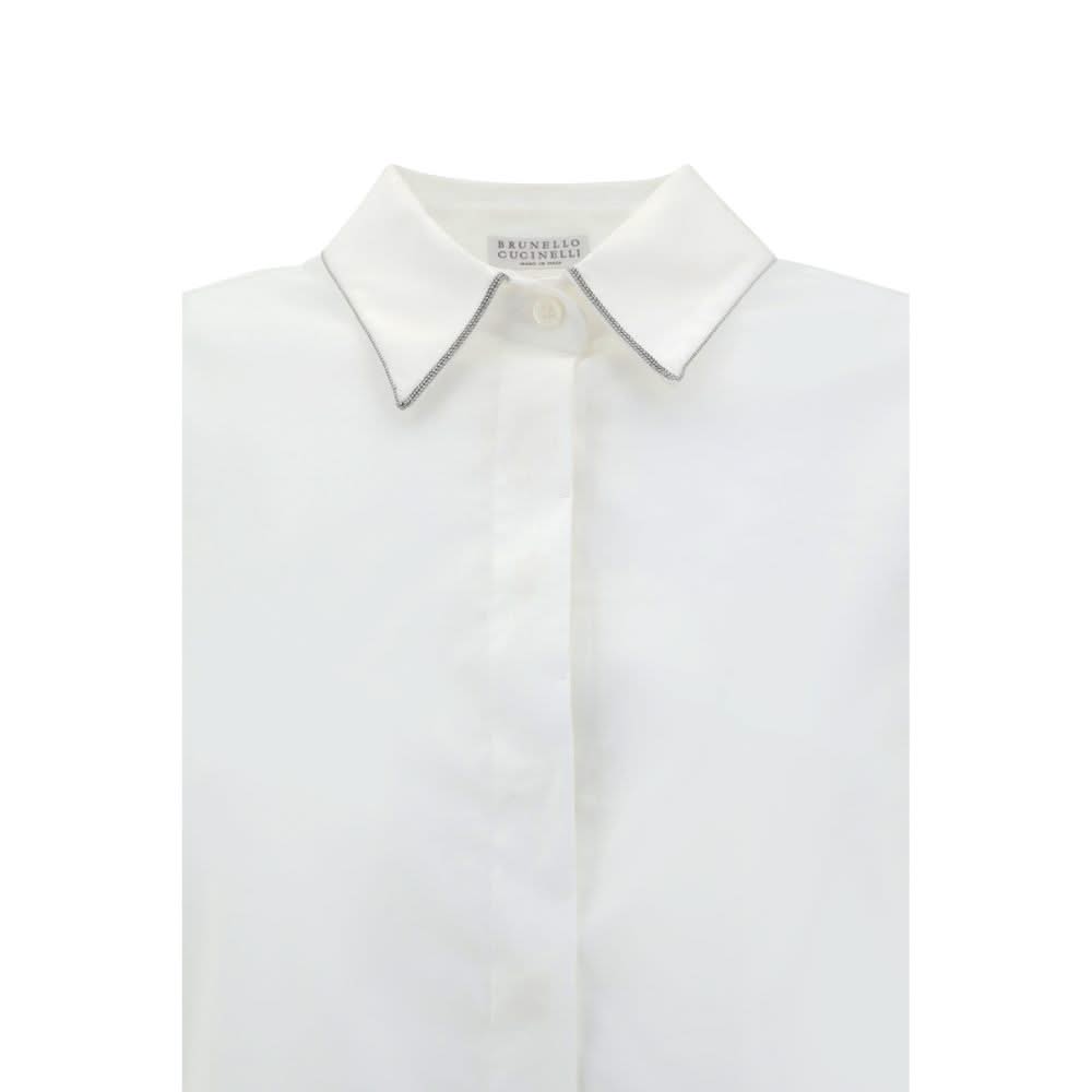 Brunello Cucinelli Shirt with iconic jewelry details