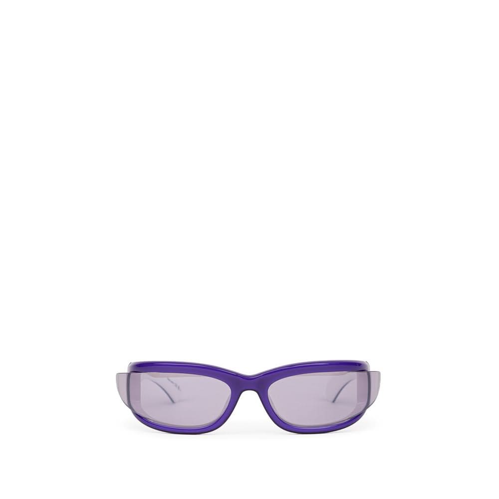 Bottega Veneta Purple Acetate Sunglass
