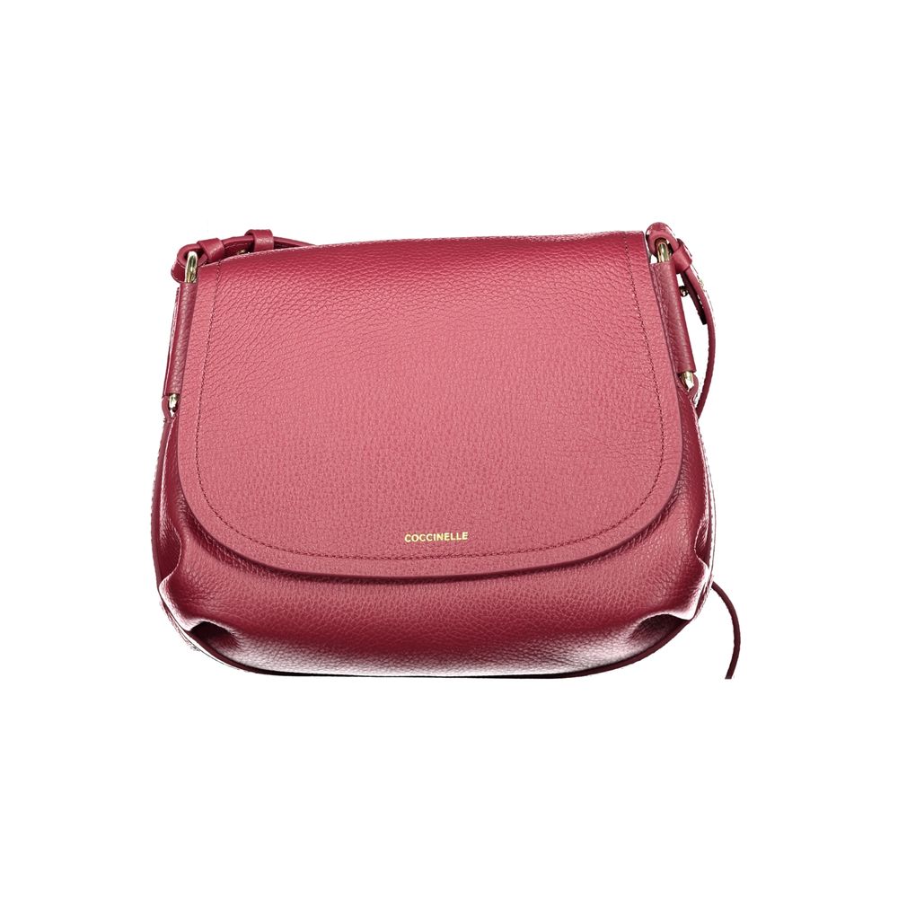 Coccinelle Purple Leather Handbag