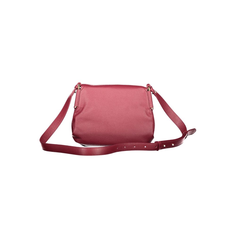 Coccinelle Purple Leather Handbag