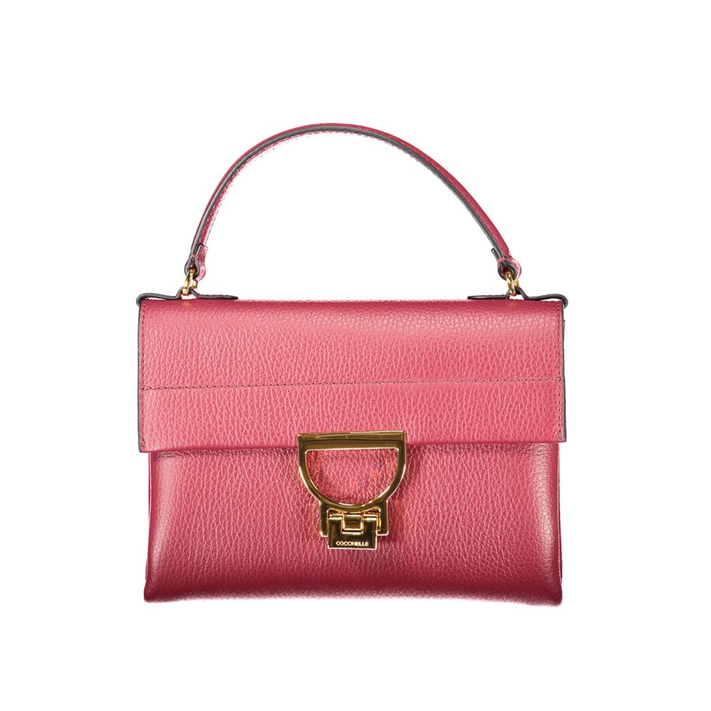 Coccinelle Purple Leather Handbag