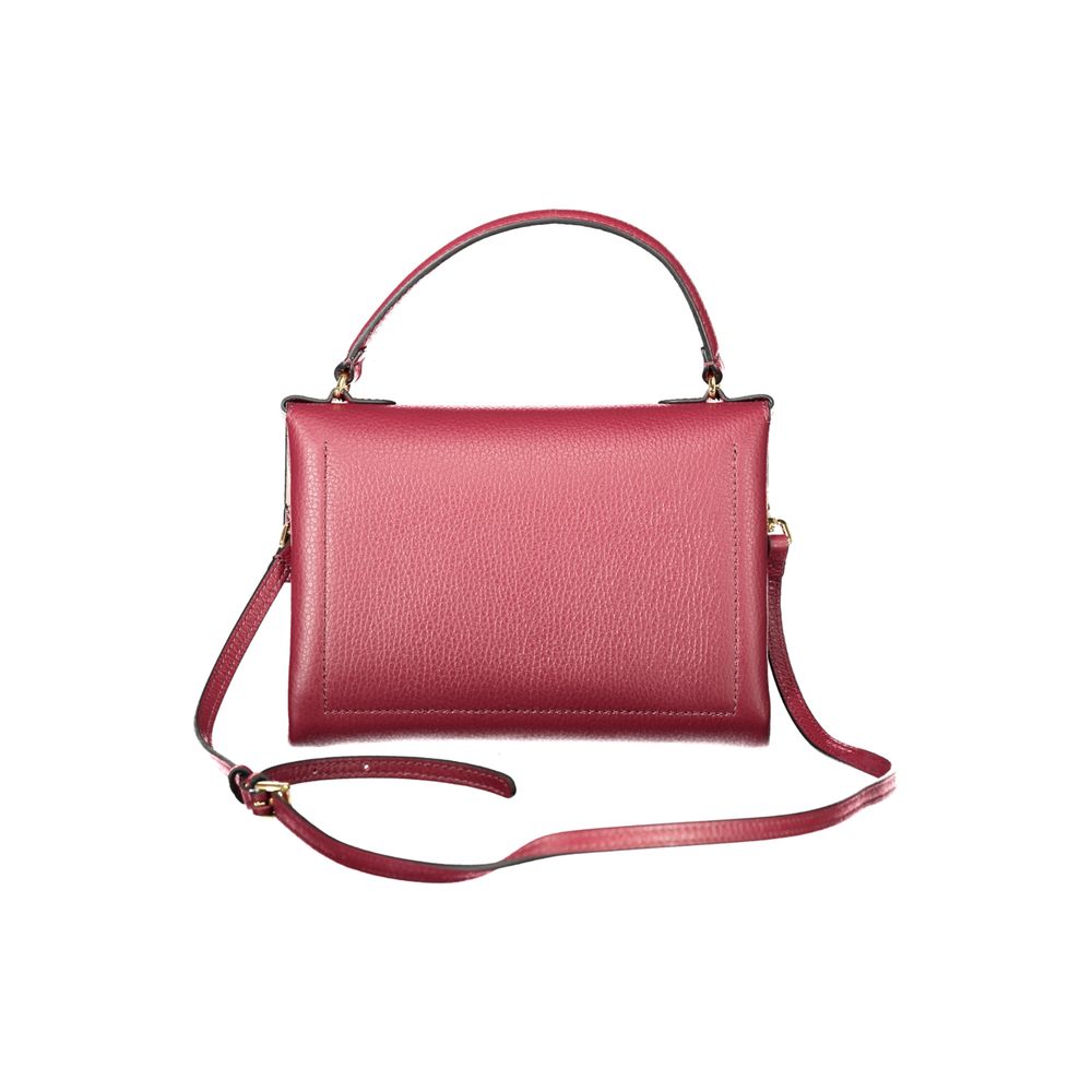 Coccinelle Purple Leather Handbag