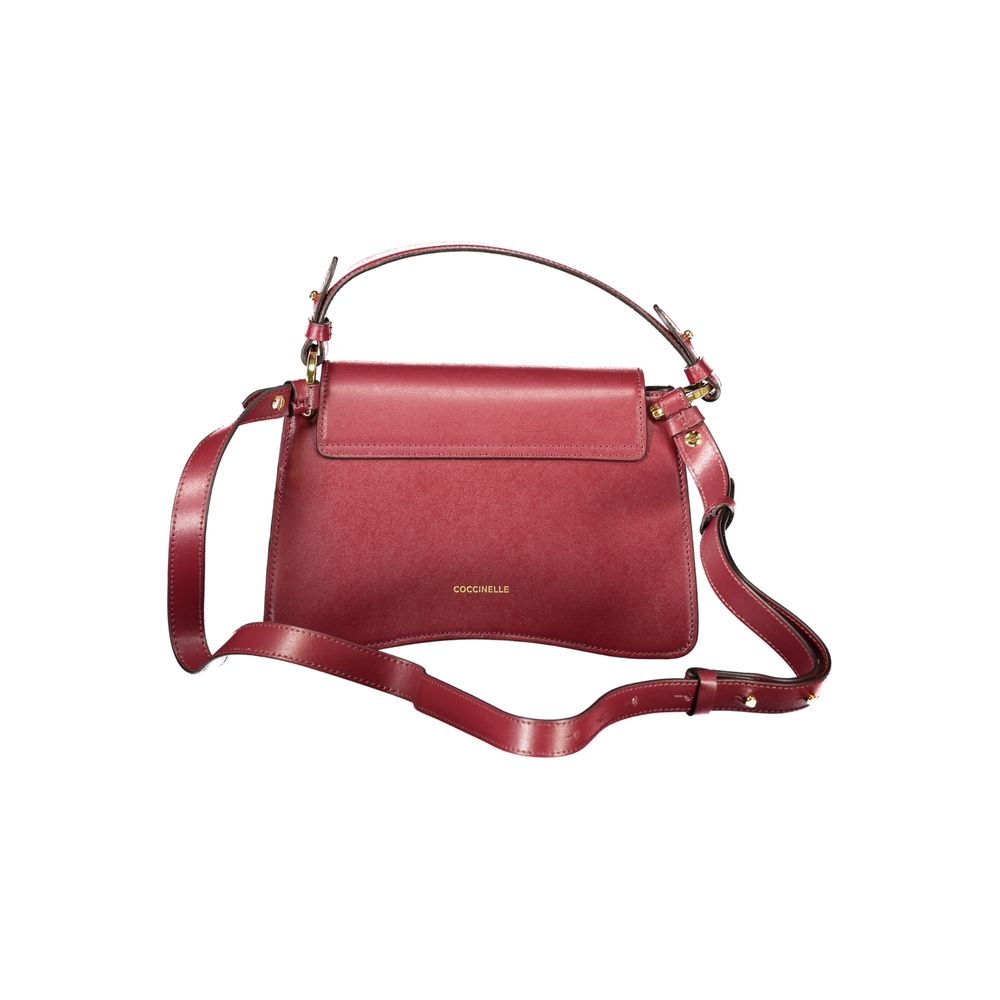 Coccinelle Purple Leather Handbag