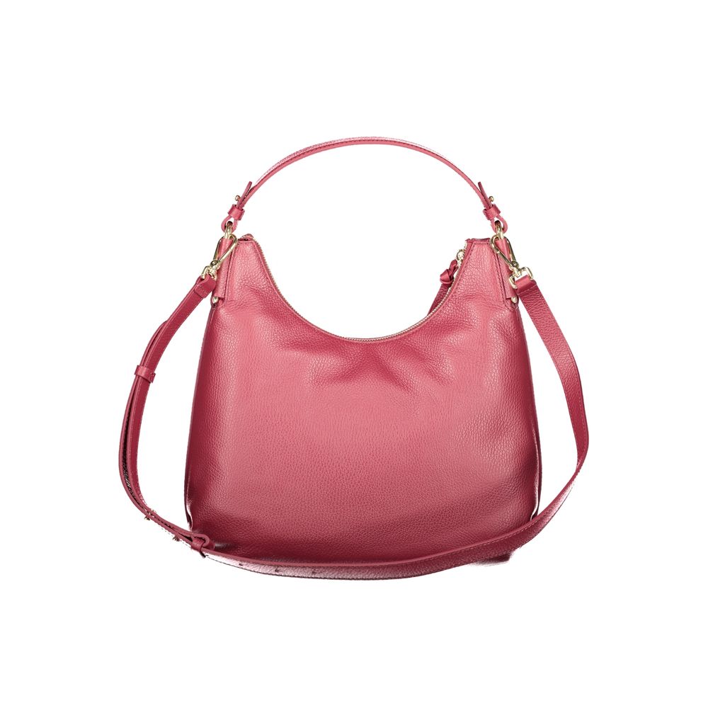 Coccinelle Purple Leather Handbag