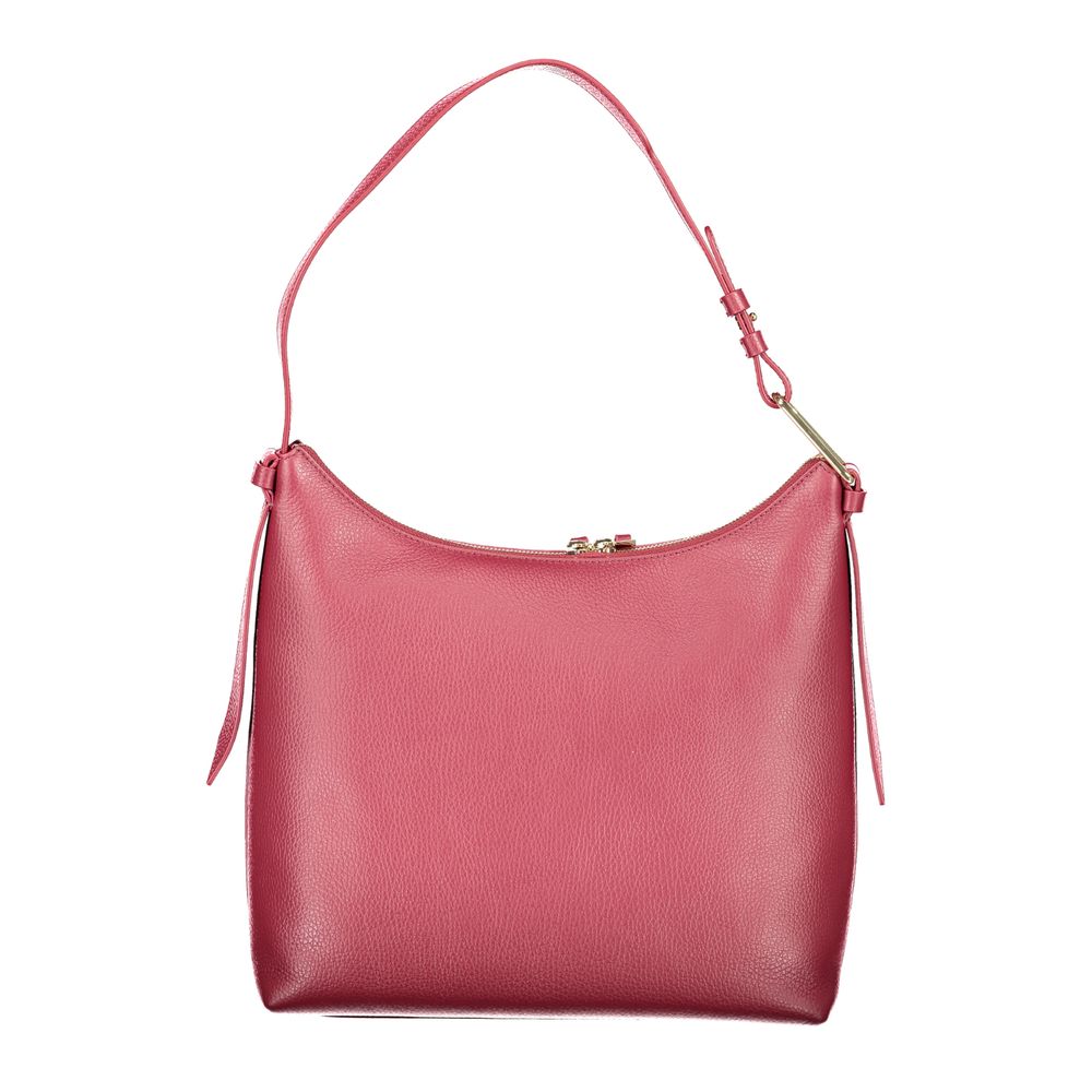 Coccinelle Purple Leather Handbag