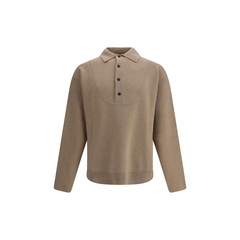 Jacquemus Nude Sweater in merino wool