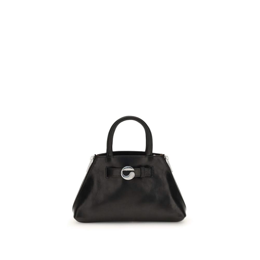 Coperni Black Calf Leather Bos Taurus Shoulder Bag