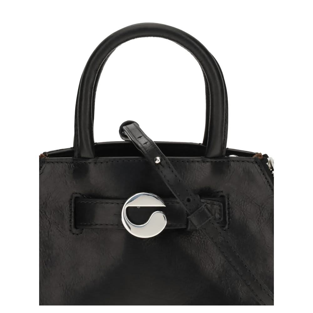 Coperni Black Calf Leather Bos Taurus Shoulder Bag