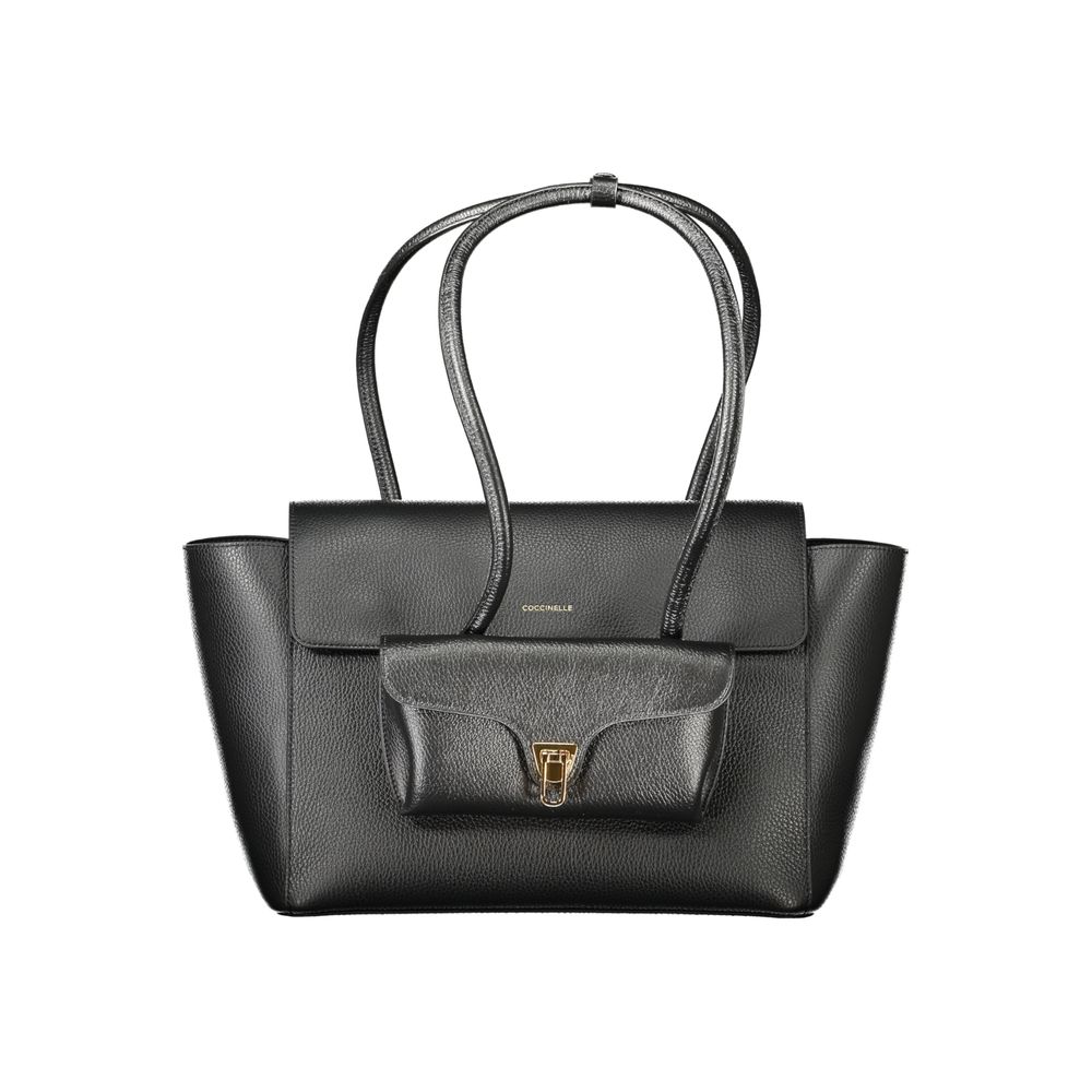 Coccinelle Black Leather Handbag