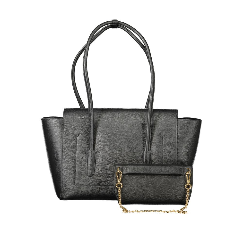 Coccinelle Black Leather Handbag