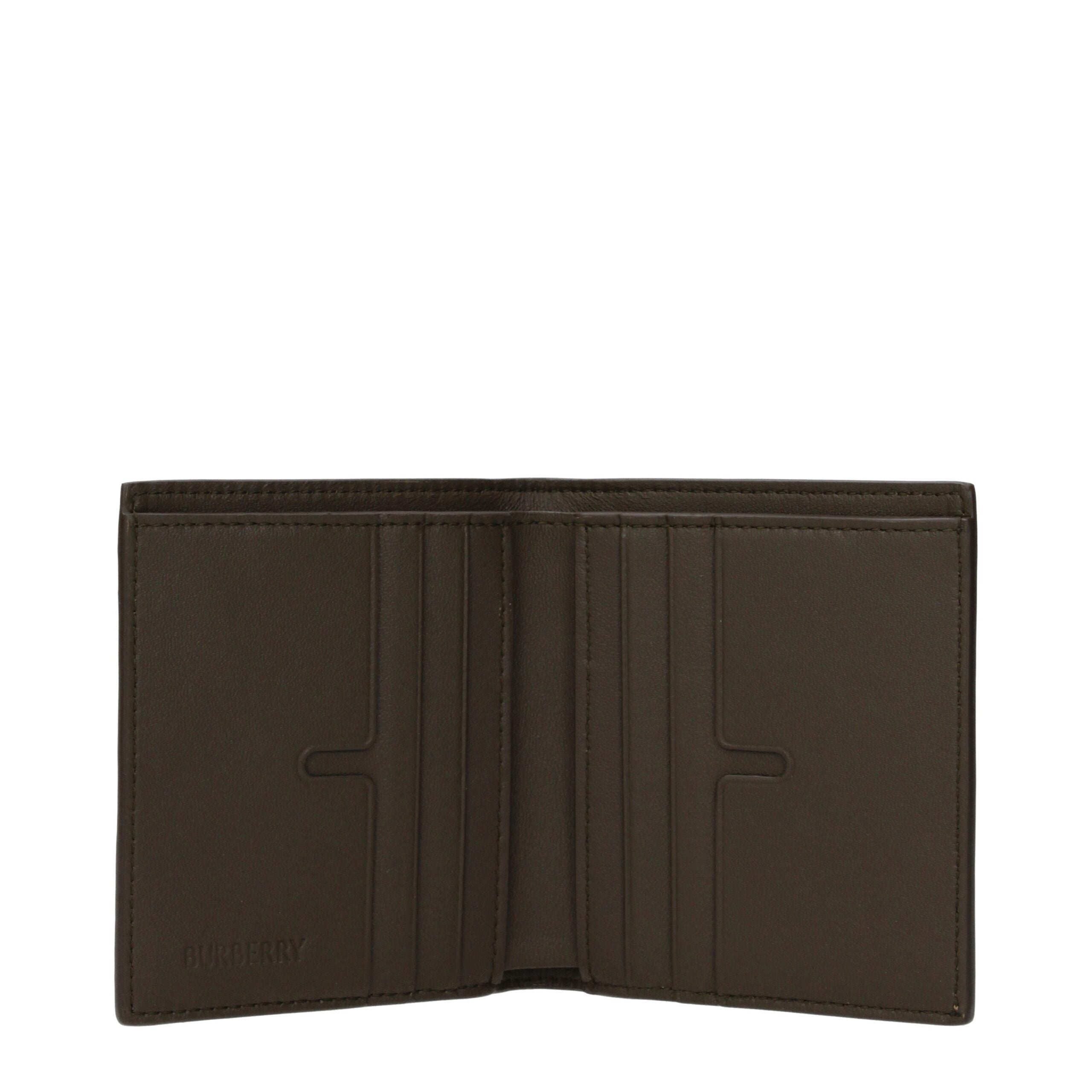 Burberry Beige Fabric Wallets