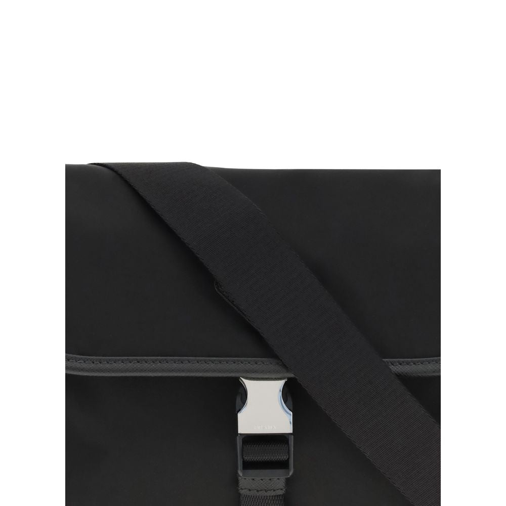 Prada Re-Nylon and saffiano Shoulder Bag
