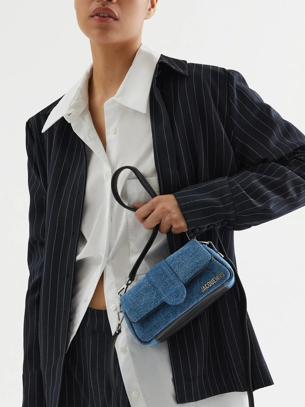 Jacquemus Denim Le Bambino Petit Handbag