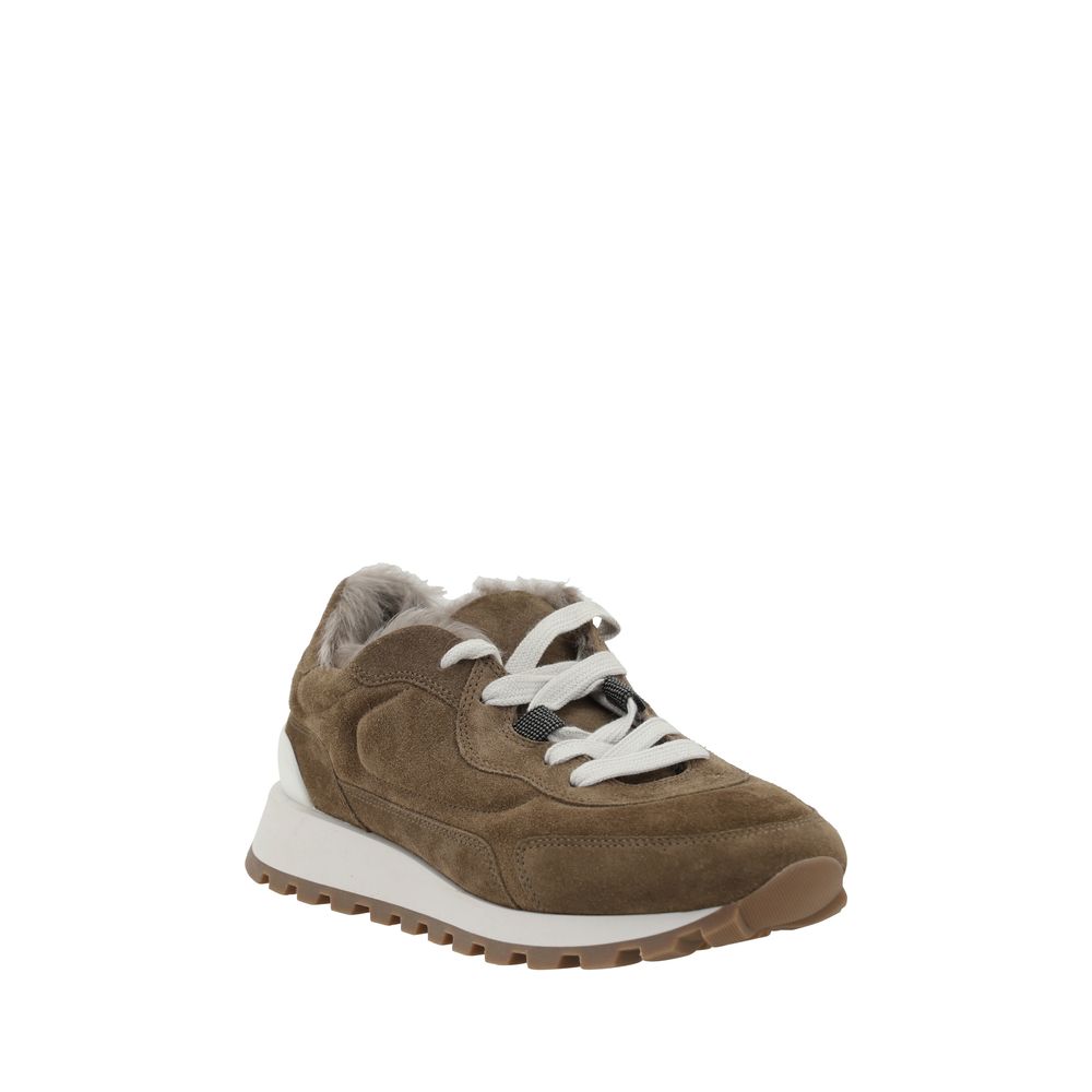 Brunello Cucinelli Leather Sneakers