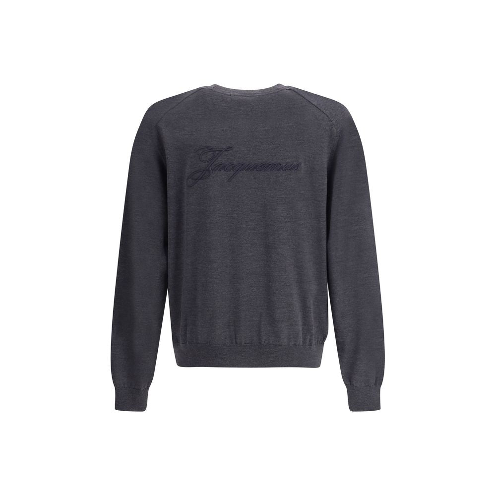 Jacquemus Crew-neck Sweater in Merino Wool
