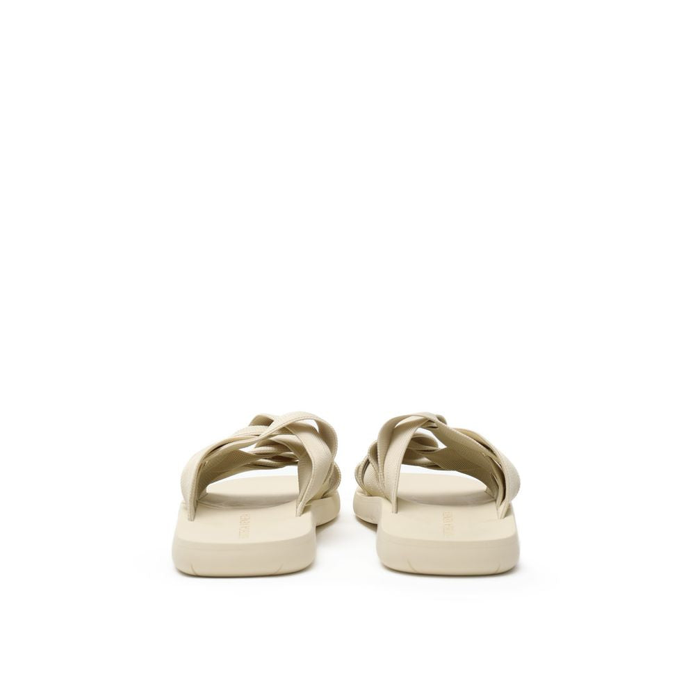 Bottega Veneta Beige Fabric Slipper