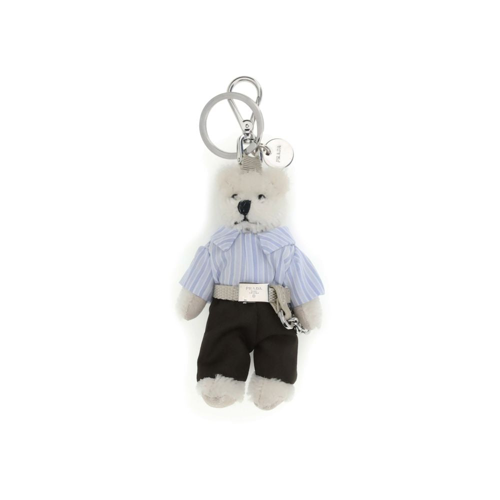 Prada Teddy Keychain
