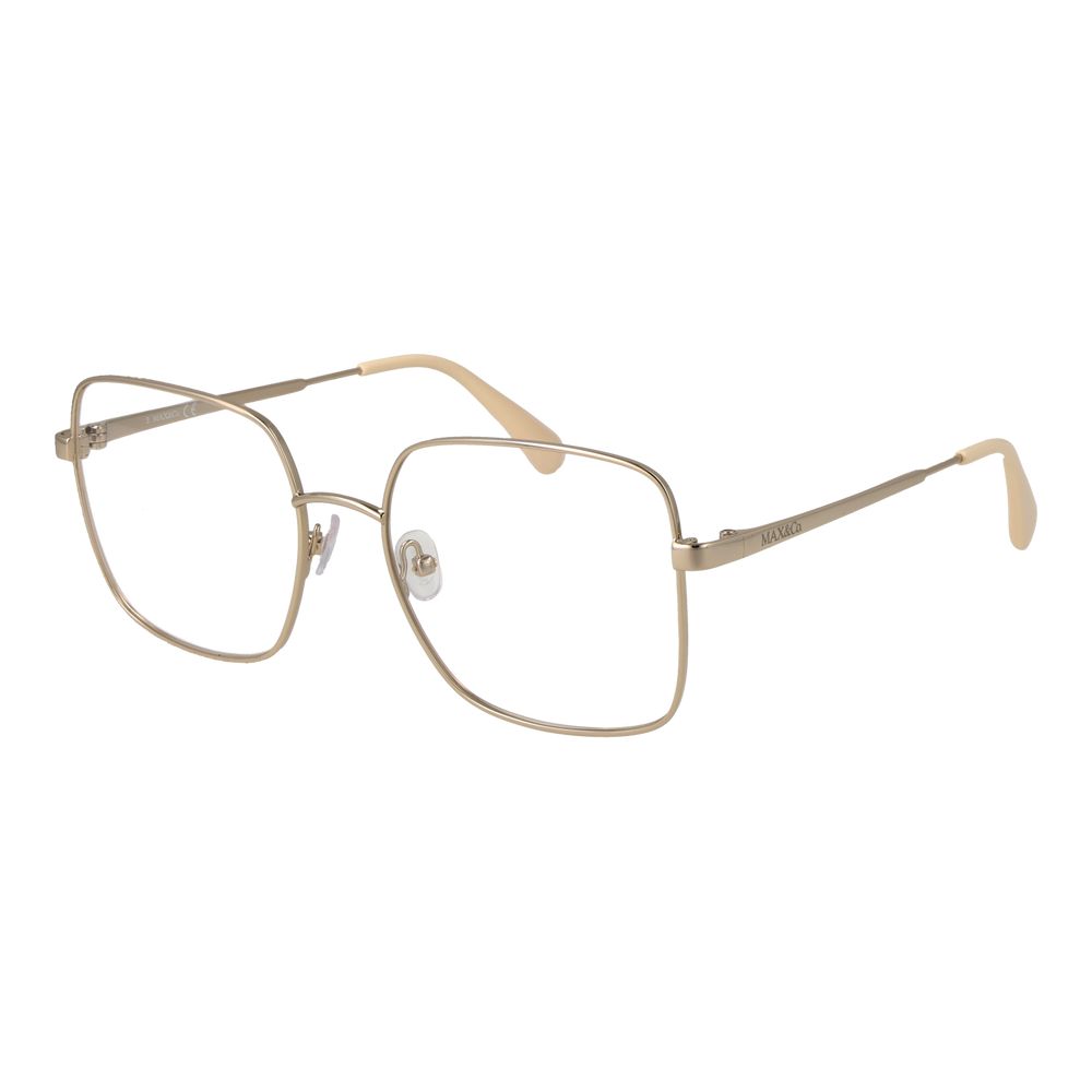 Max & Co Gold Women Glasses Frame