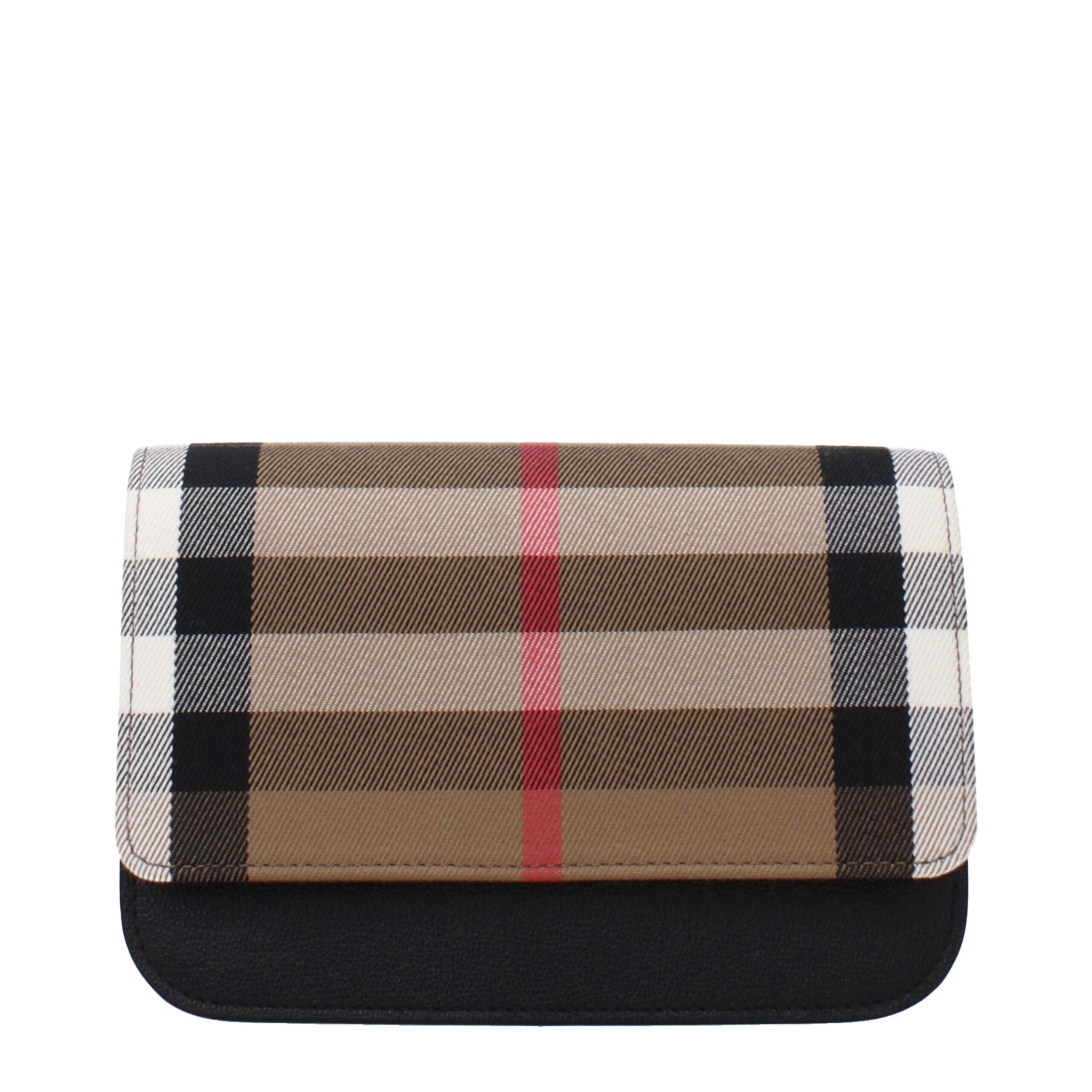 Burberry Beige Fabric Clutch Bags