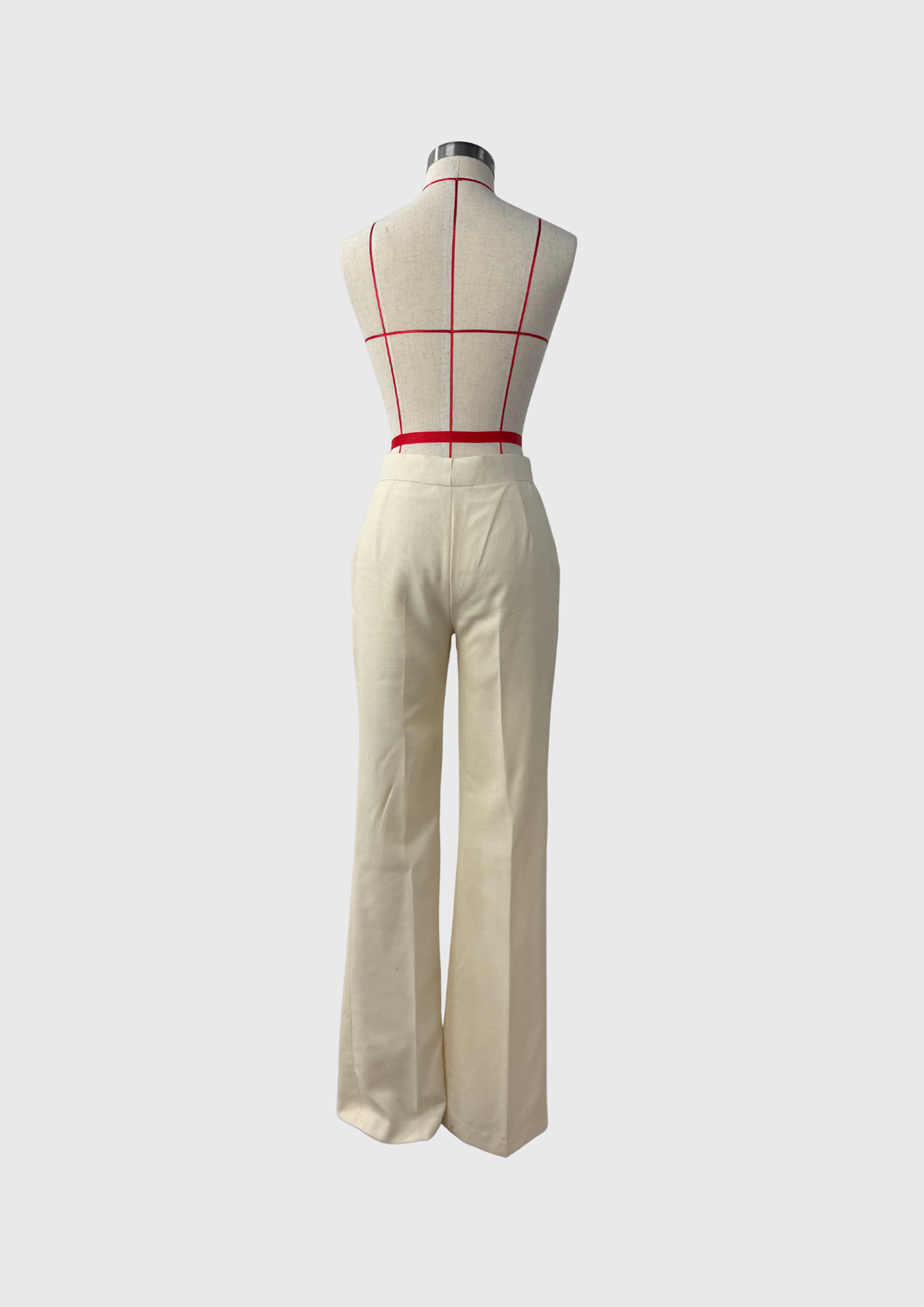 Linen Trousers in Cream
