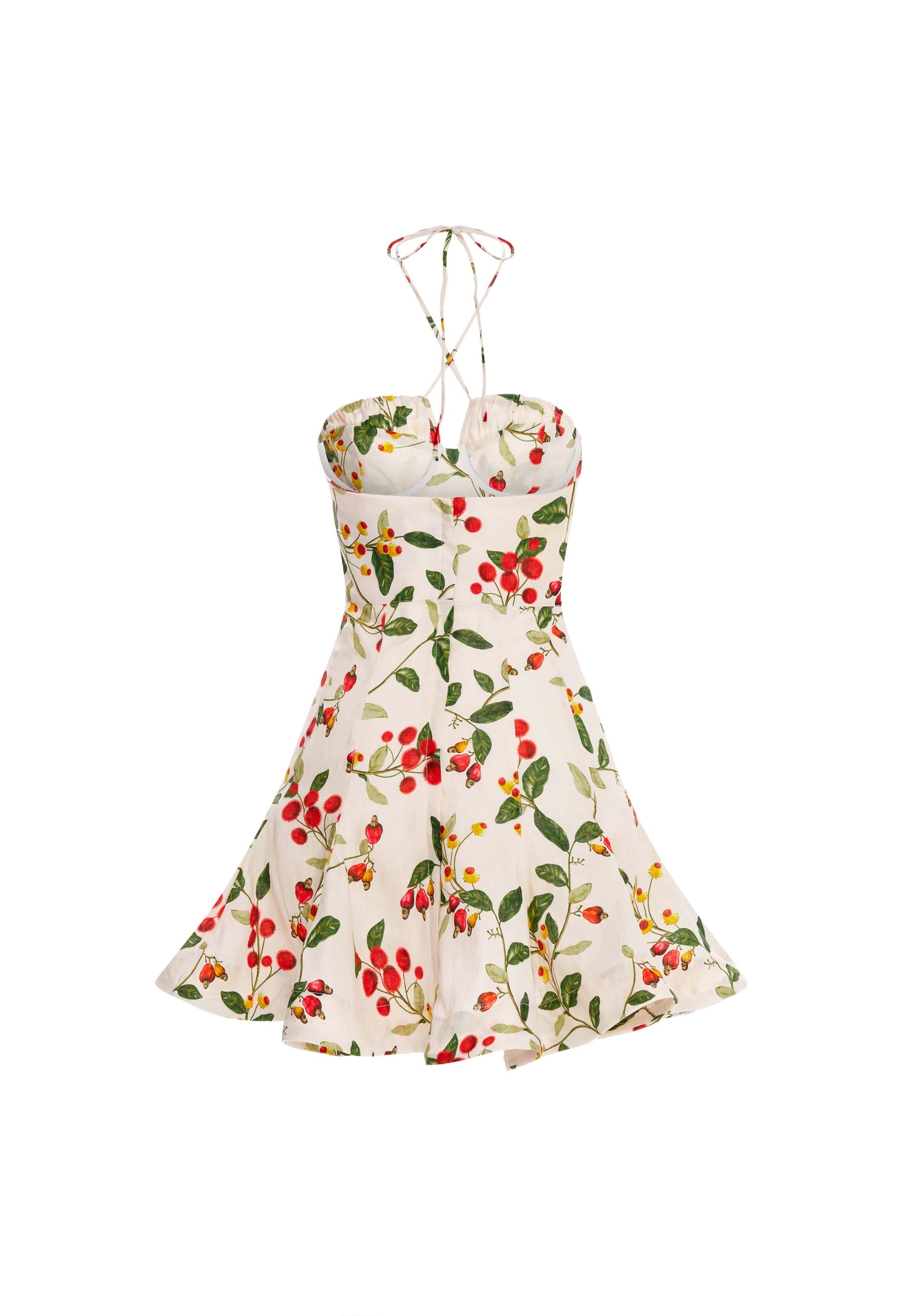 Anturio-Frutal-Linen-Mini-Dress