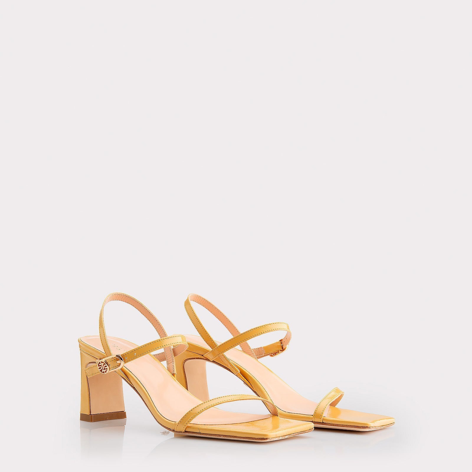 Leather Sandals Dara Yellow