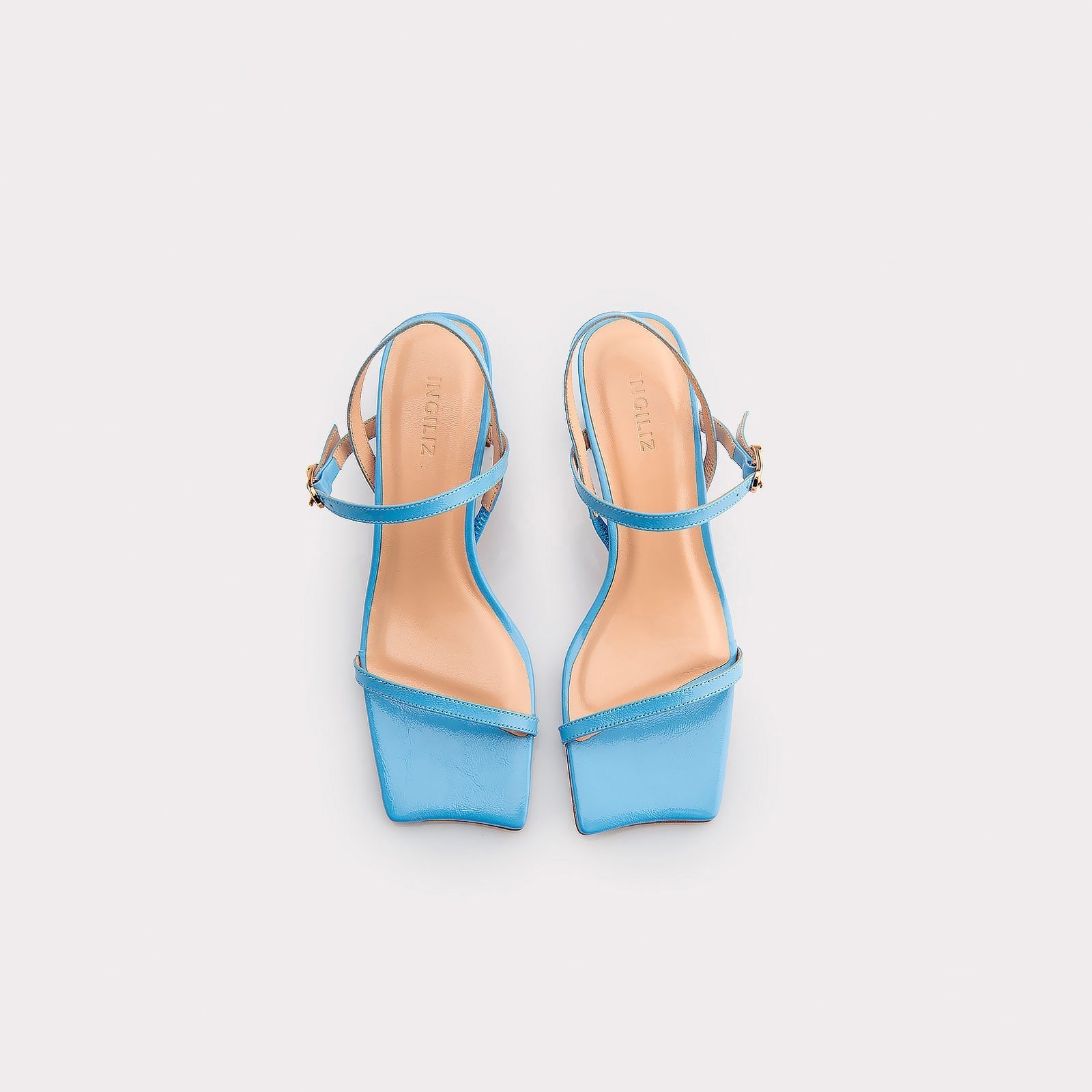 Leather Sandals Dara Blue