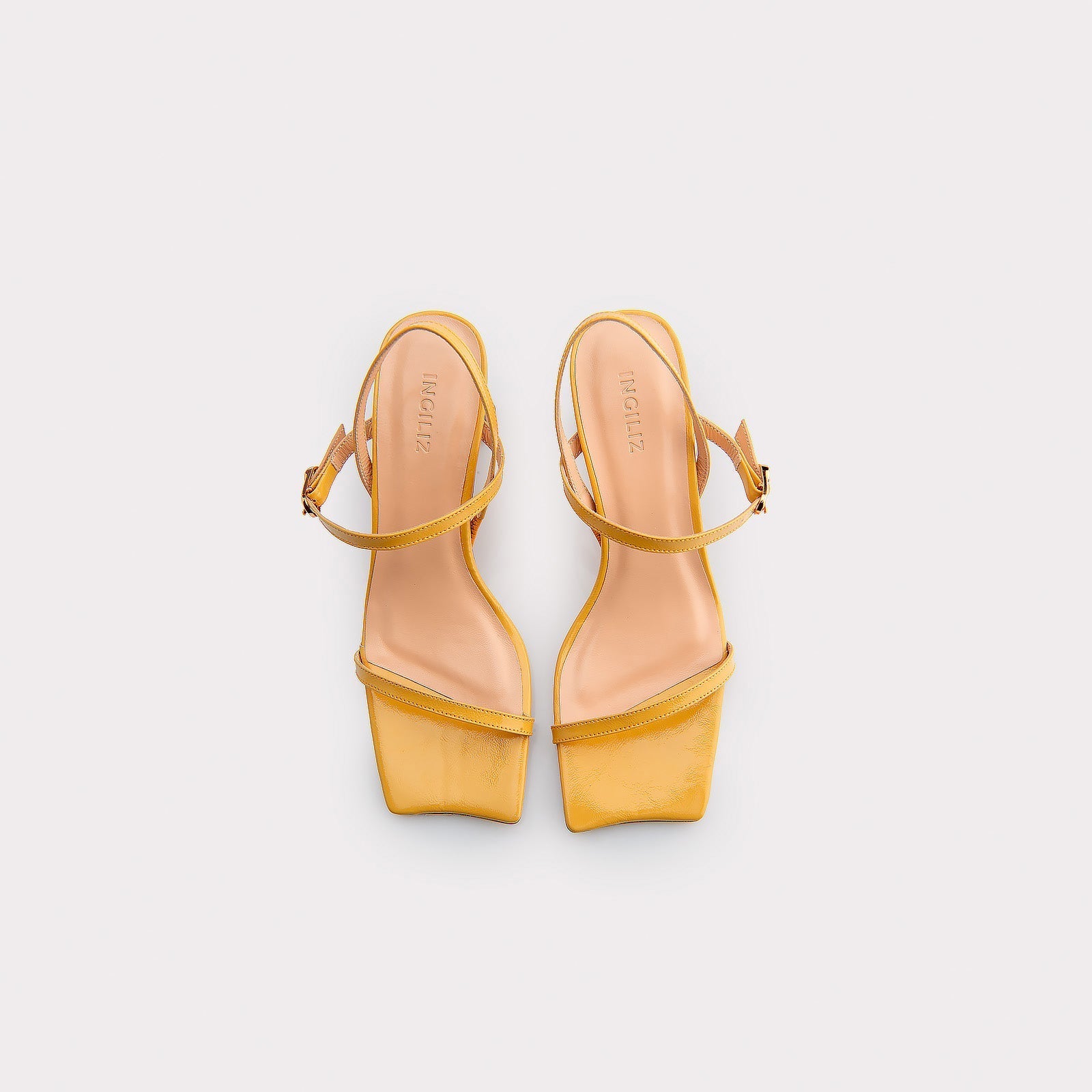 Leather Sandals Dara Yellow