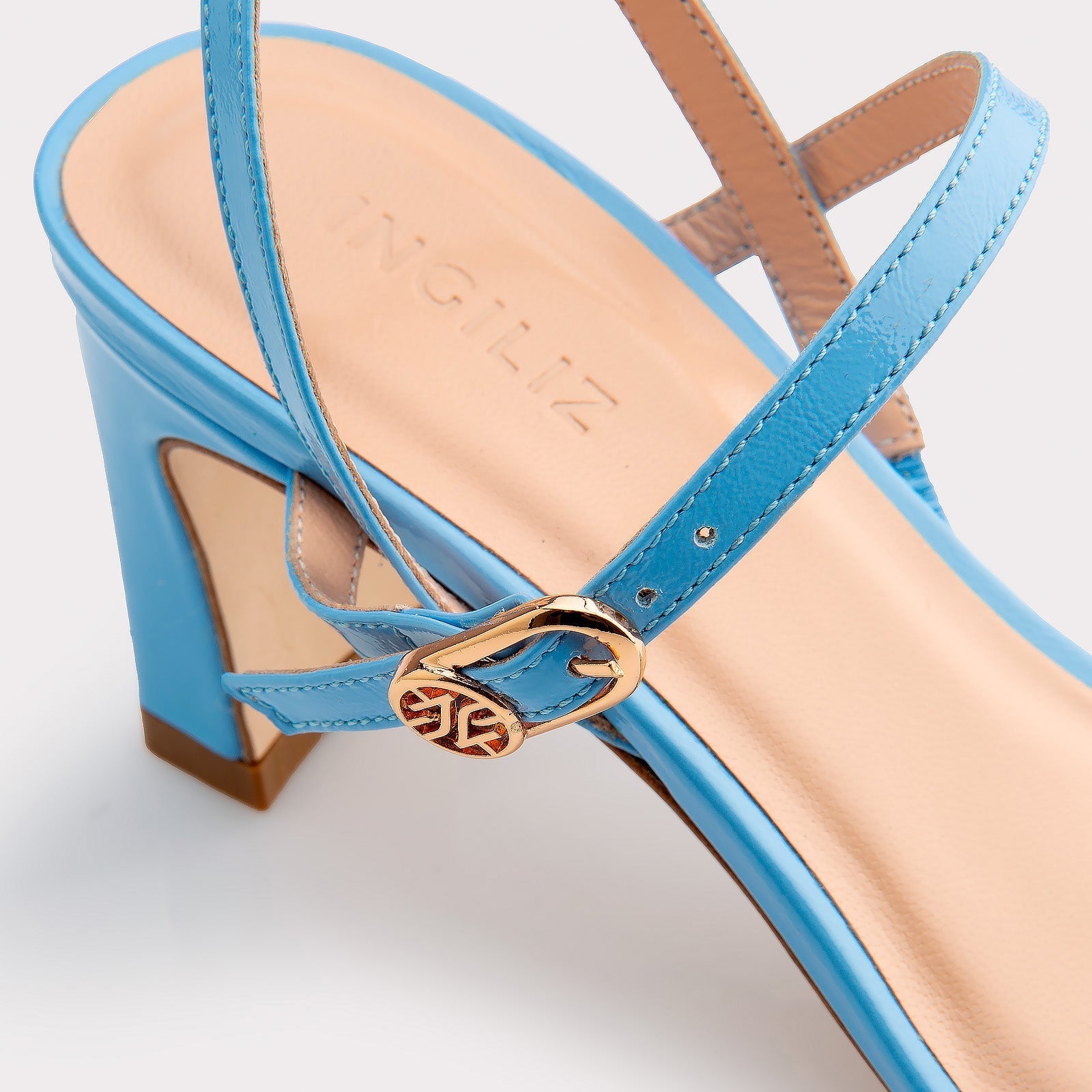 Leather Sandals Dara Blue