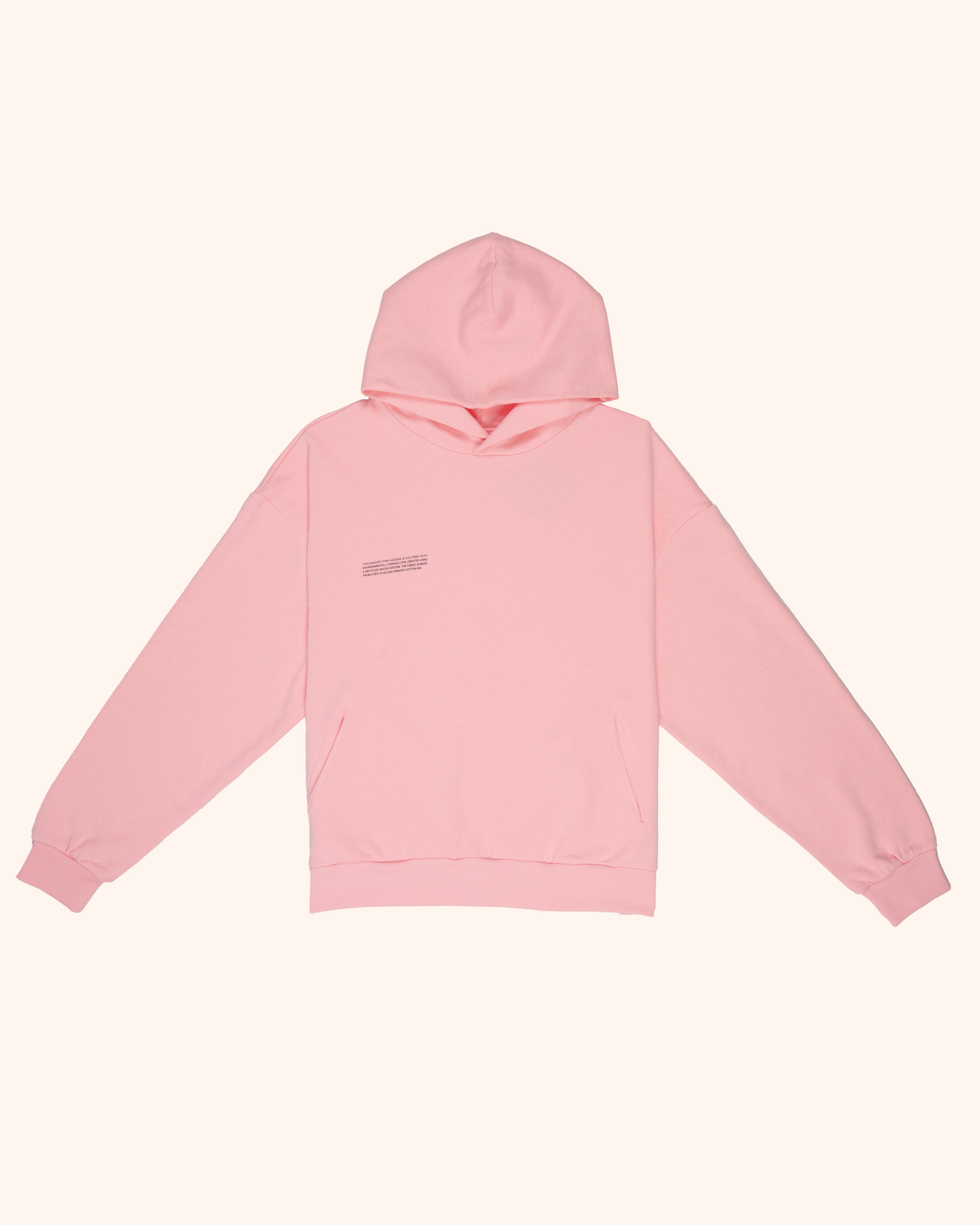 Recycled Midweight Hoodie - Sakura Pink
