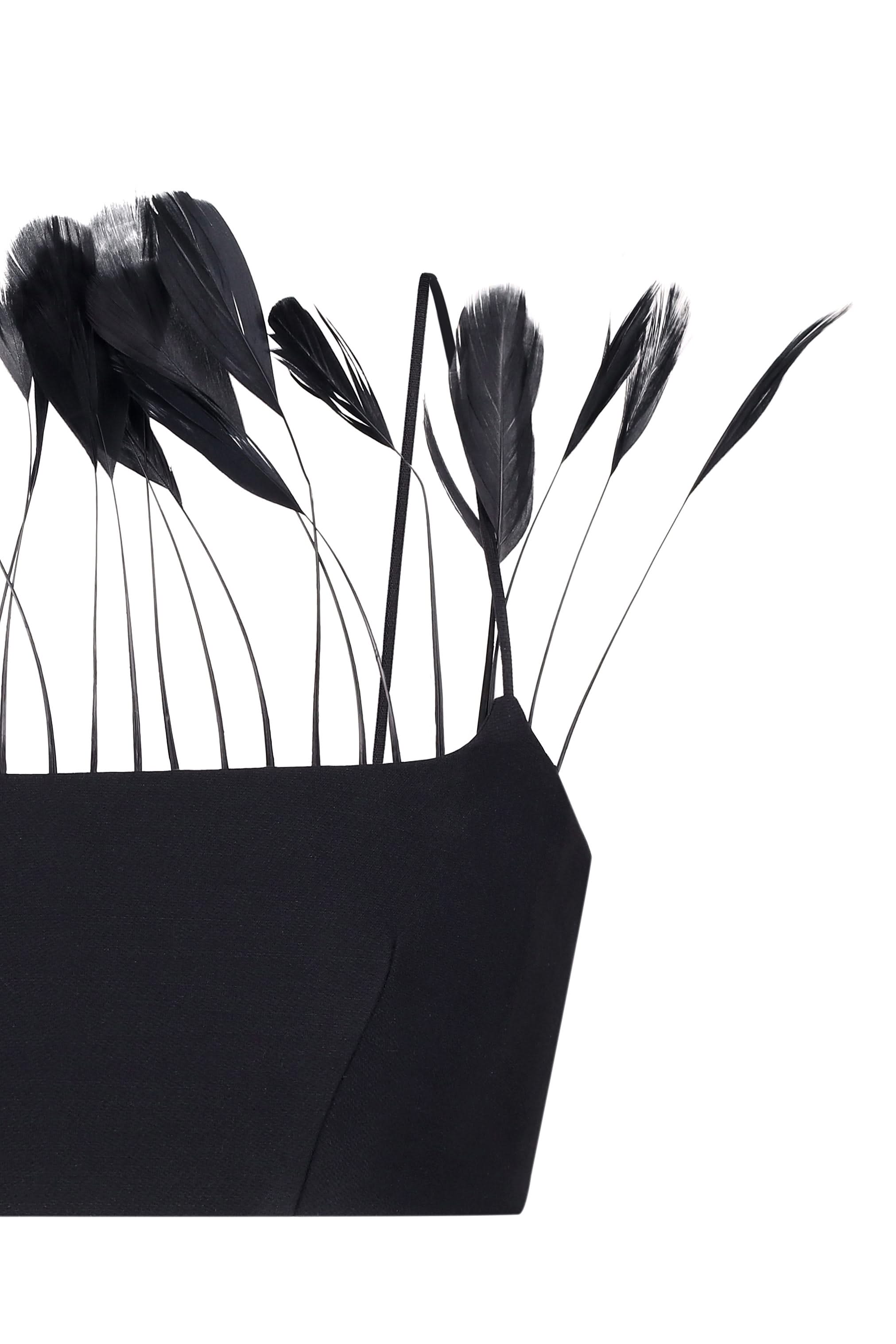 PHOENIX BRALETTE - Black/Black